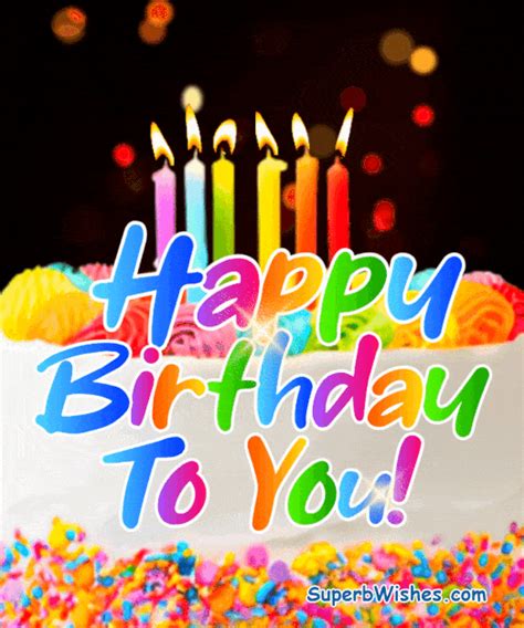 happy birthday wishes gif with music|Happy Birthday Music GIFs